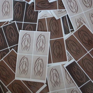 Vulva Sticker Set