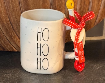 Rae Dunn Mug, Rae Dunn Christmas Mug, Rae Dunn Ho Ho Ho Mug, Rae Dunn Coffee Mug, Rae Dunn Mug, Holiday Mug, Coffee Mug