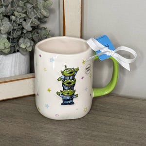 Disney’s Toy Story Mug, Rae Dunn Disney Mug, Ready to Launch Mug, Alien Mug, Collectors Mug, Disney Mug