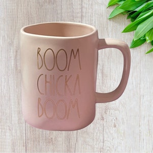 Rae Dunn Mug, Rae Dunn Easter, Rae Dunn BOOM CHICKA BOOM Mug, Rae Dunn Coffee Mug, Coffee Mug