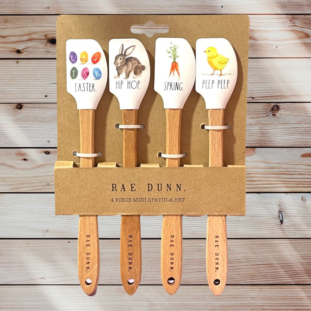 rae dunn mini spatula set