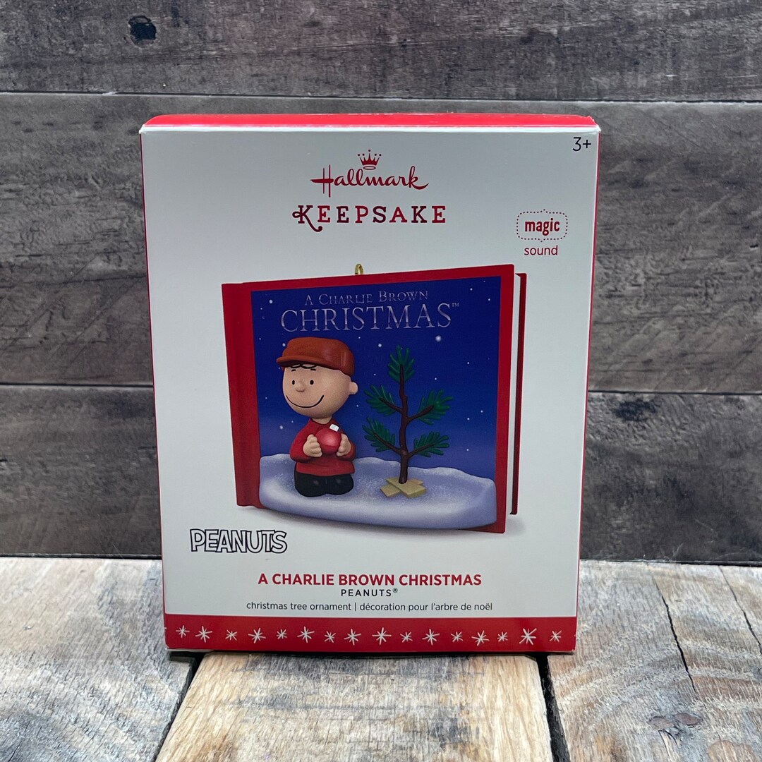 Hallmark Keepsake Christmas, Peanuts Christmas Ornament, Charlie Browns