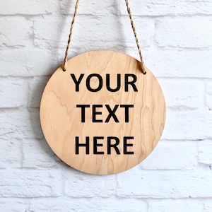 Custom Double Sided Wooden Sign Business Sign Storefront Sign Shop Open ...
