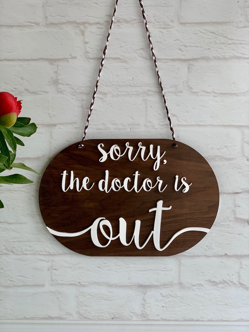 Office sign Doctors Office sign Door sign Business sign Etsy