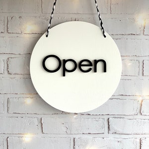 Open Closed Sign Orange Sign Business Sign Storefront Sign Shop Open ...
