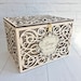 Personalized Wedding Card Box With Slot Lock Wedding money box Rustic card box Lockable card box Wedding bank Wedding card box Wedding card