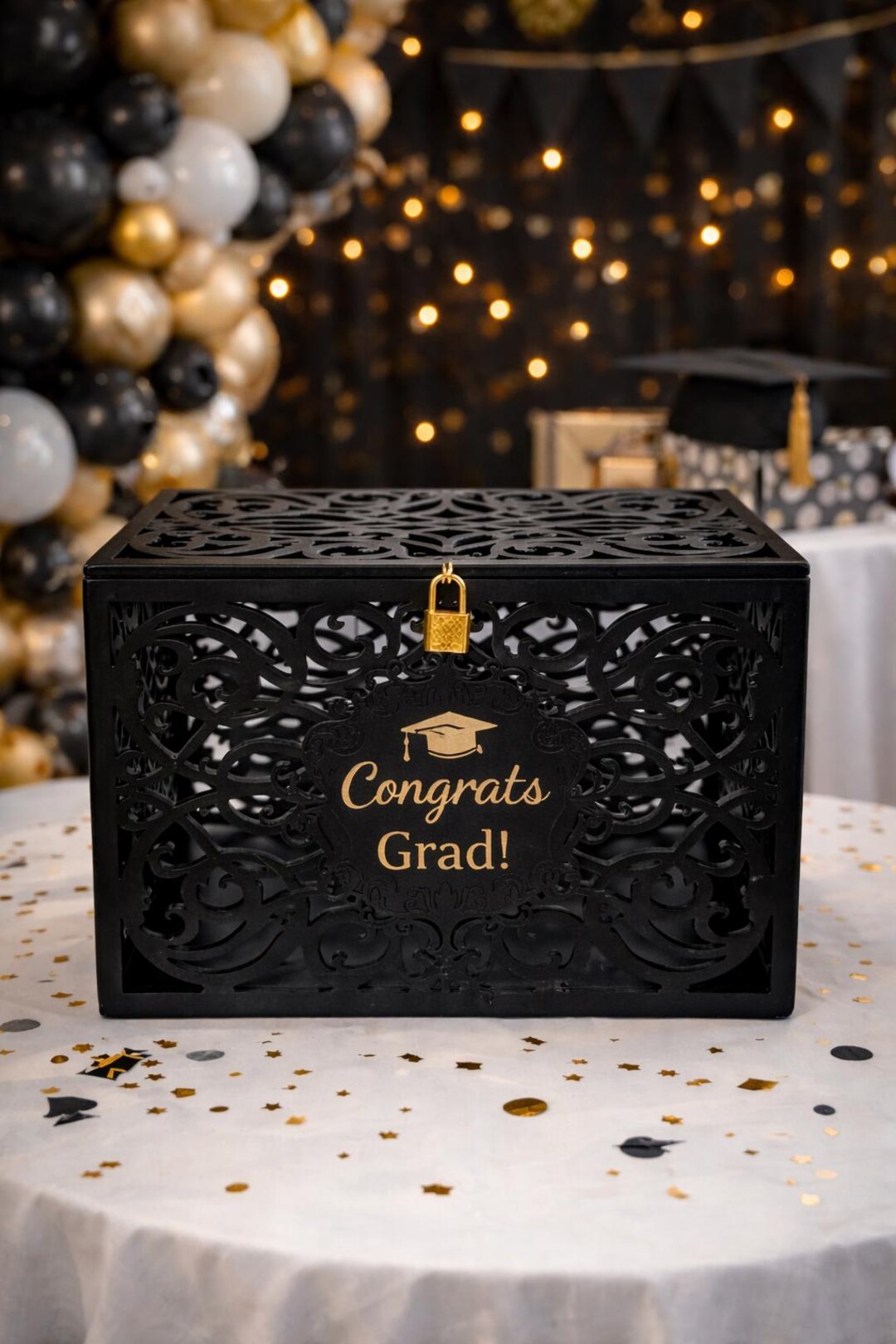 Graduation Card Box | Graduation Party Favors | Graduation Keepsake Box ...