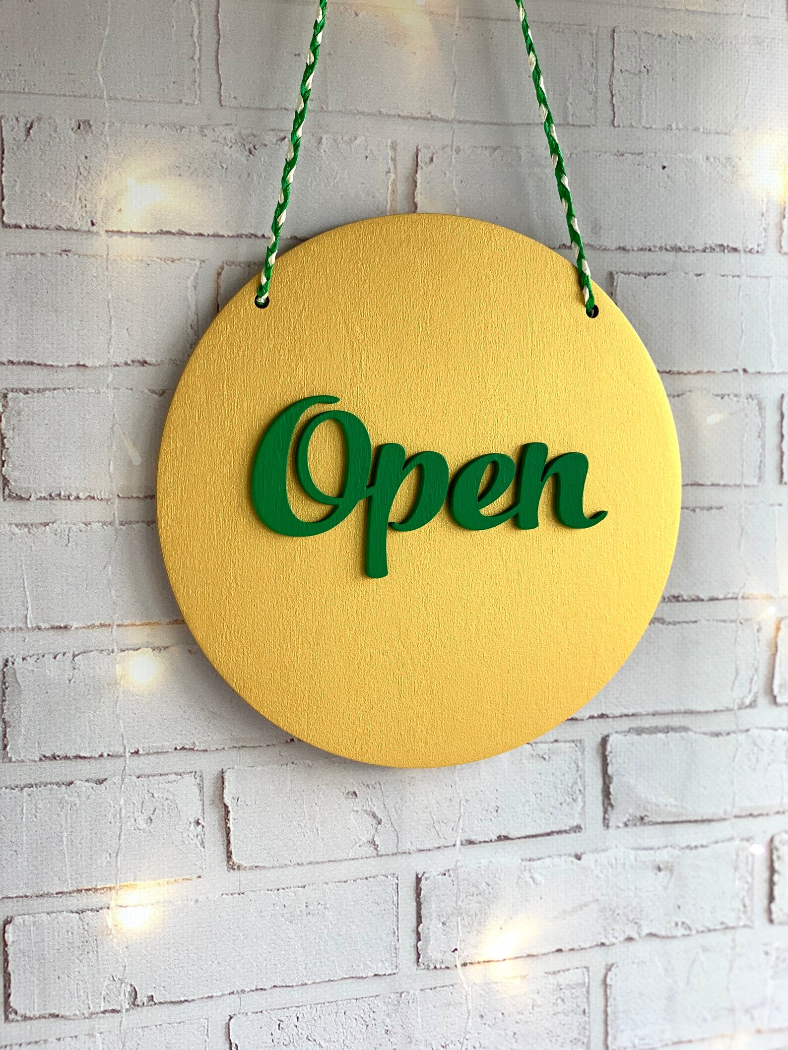 Open Closed Sign Business Sign Storefront Sign Shop Open Sign Wooden ...