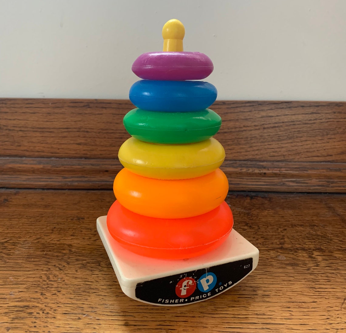 Vintage Fisher Price rocking stacking rings Etsy