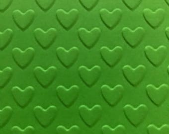 heart embossing die folder DIY homemade