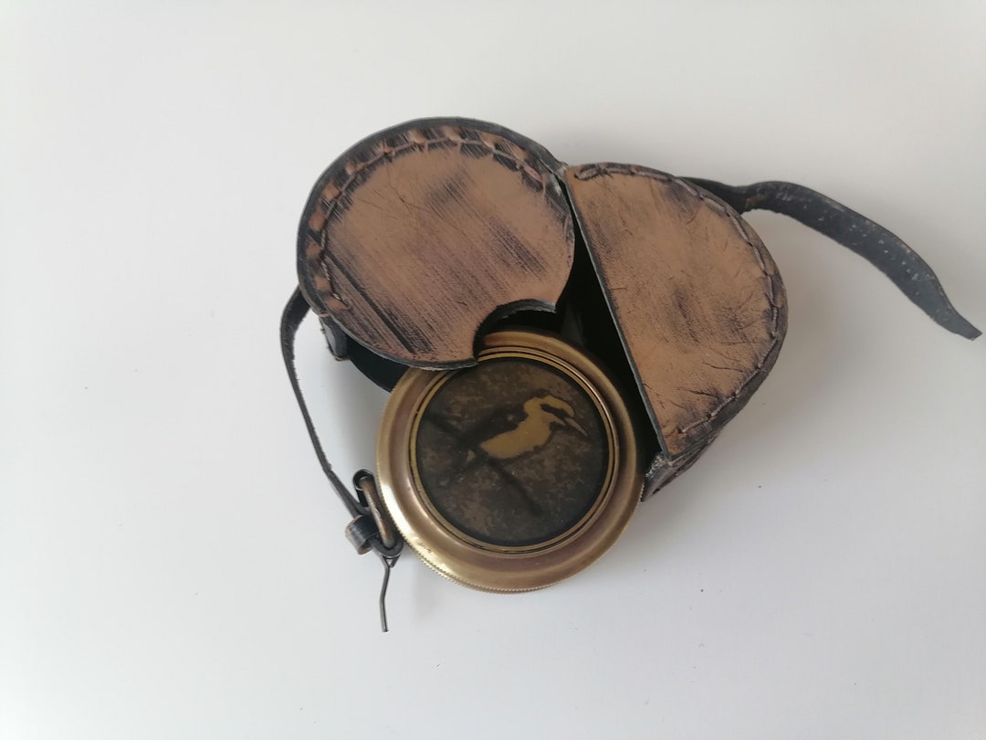 Vintage Compass, Brass Compass, Military Compass, Bronze Compass ...