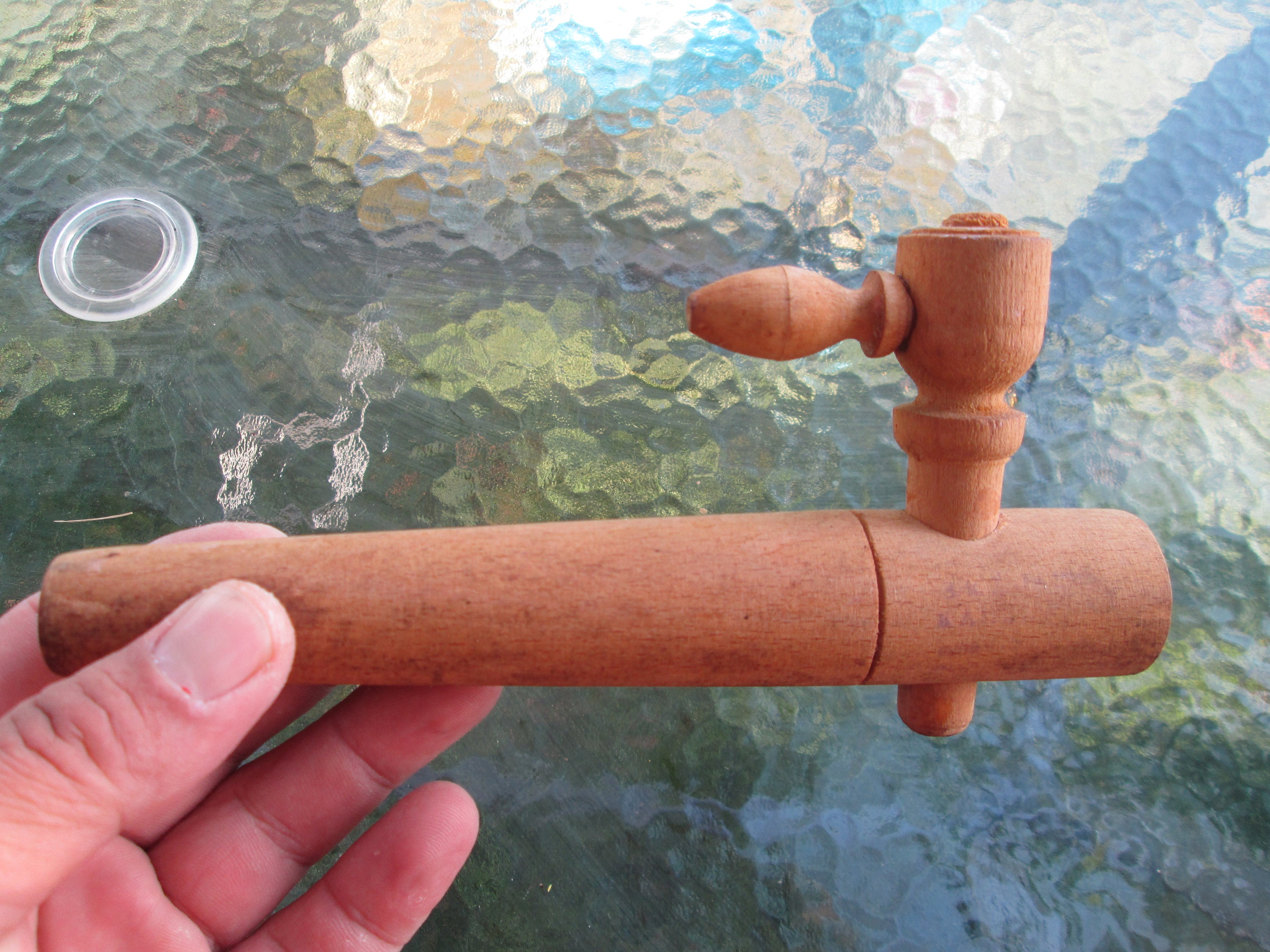 Spigot Vintage Wooden Spigot Handmade Spigot Wine Barrel Etsy UK