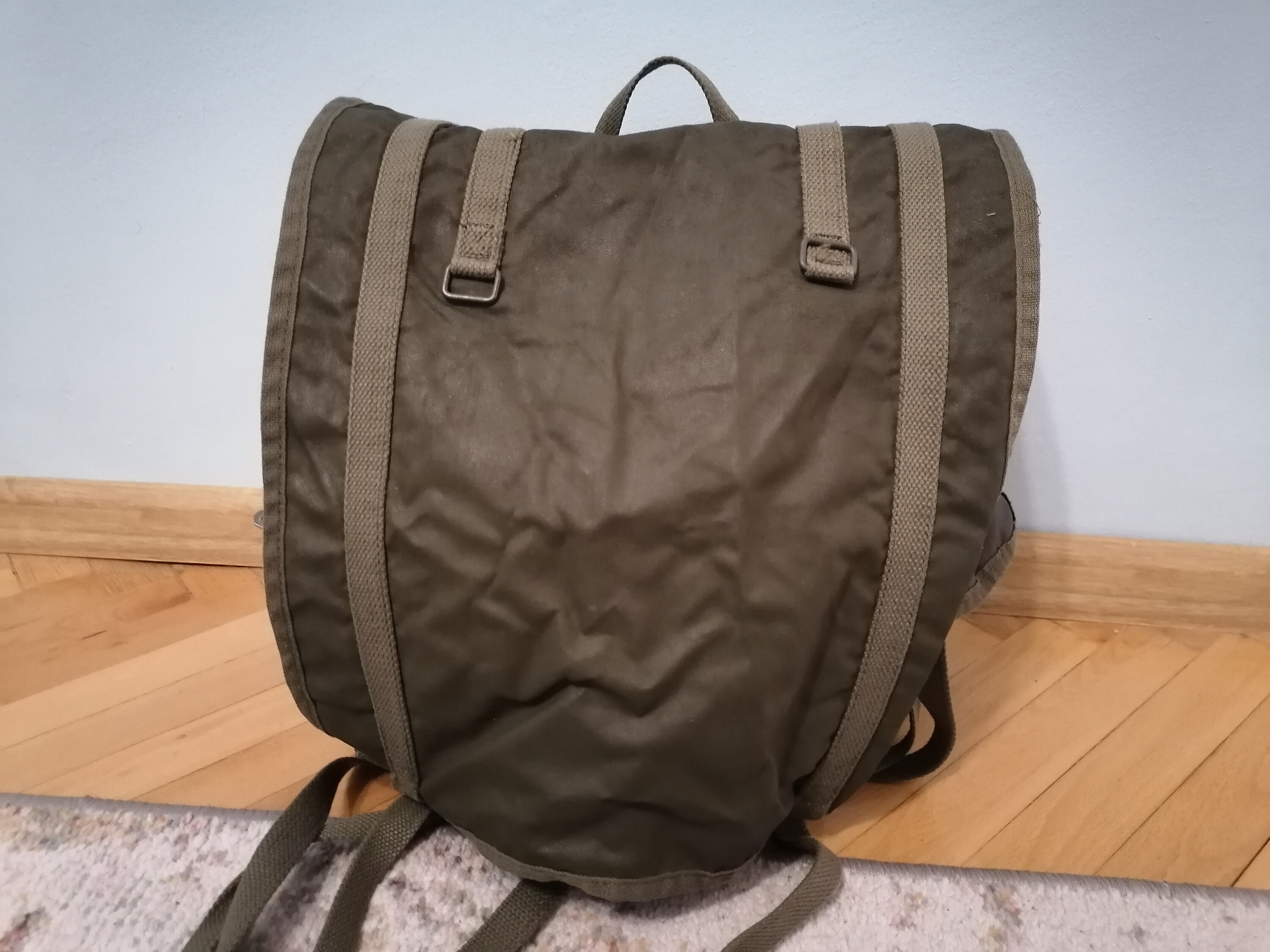 Vintage Canvas Backpack, Military Bag, Army Green Backpack, Hiking Backpack,  Camping Backpack, French Military Backpack, Mountain Bag, Gift - Etsy