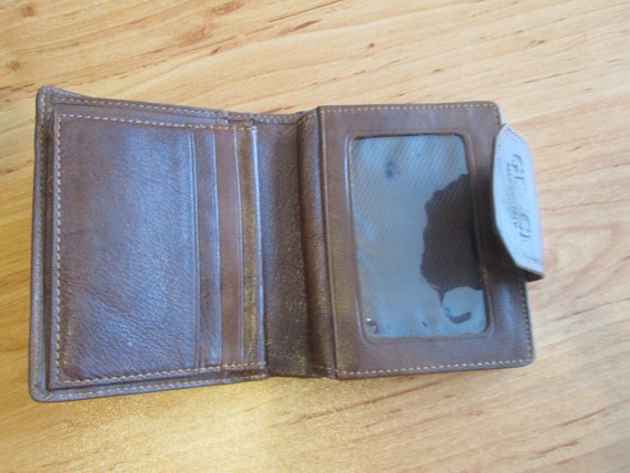 Leather wallet, Vintage purse, Women's leather wa… - image 5
