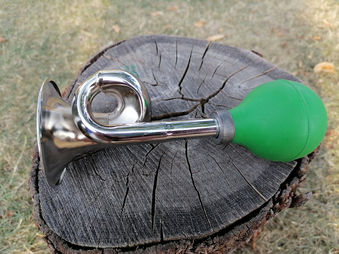 Vintage Bike Horn, Vintage Bicycle Klaxon, Bike Trumpet, Retro Bicycle