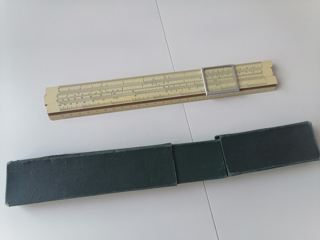 Vintage USSR Slide Ruler: 1961 Logarithmic Analog Calculator - Etsy