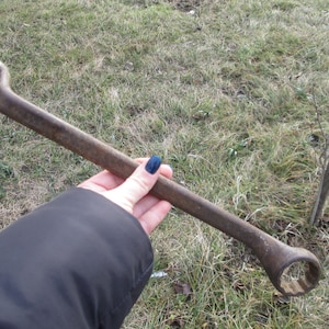 Vintage Wrench, USSR Wrench, Metal Wrench, Chrom - Vanadium, Large Wrench, Industrial Decor, Mechanic&#39;s Tool, Gift idea, Vintage decor, Tool