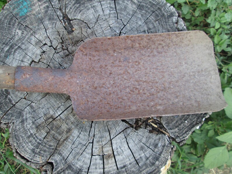 Antique Shovel Fireplace Coal Shovel Vintage Metal Shovel Etsy