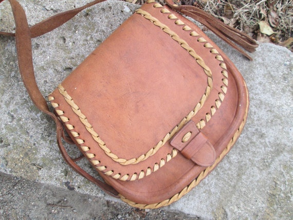 Genuine leather bag, Handmade leather bag, Should… - image 3