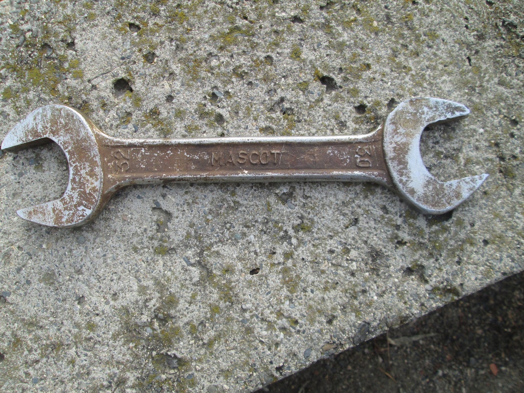 Vintage Wrench Indian Wrench Metal Wrench Large Wrench Etsy