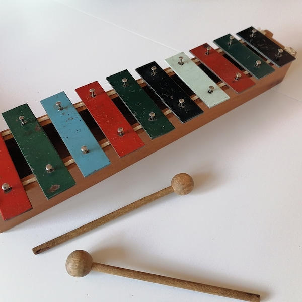 Vintage Xylophone Etsy