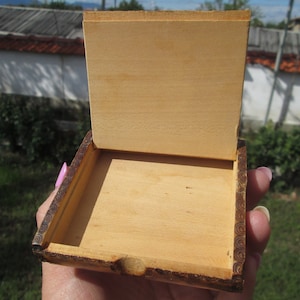 Portasigarette in legno, Portasigarette tascabile, Portasigarette in legno, Portasigarette piccolo, Accessorio per fumatori, Portasigarette fatto a mano