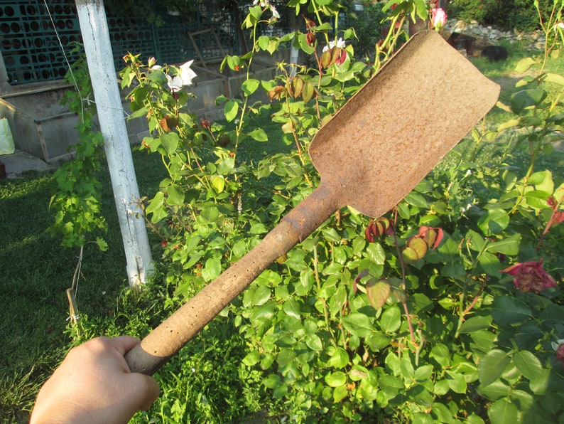 Antique Shovel Fireplace Coal Shovel Vintage Metal Shovel Etsy