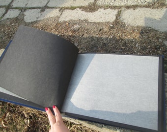 Handmade Vintage Photo Album: Large 70s Picture Book