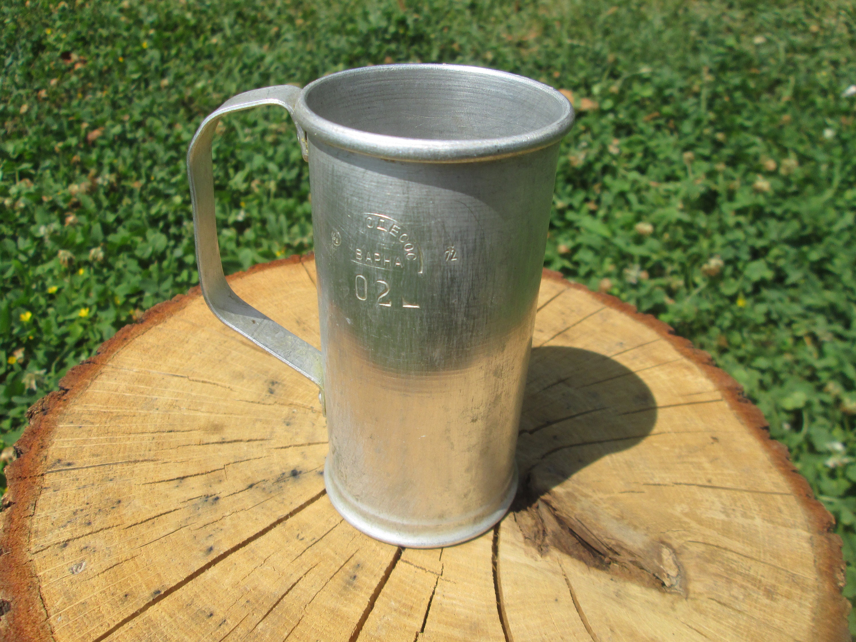 Aluminum Measurement Jug 200 Ml Vintage Measure Cup With Etsy