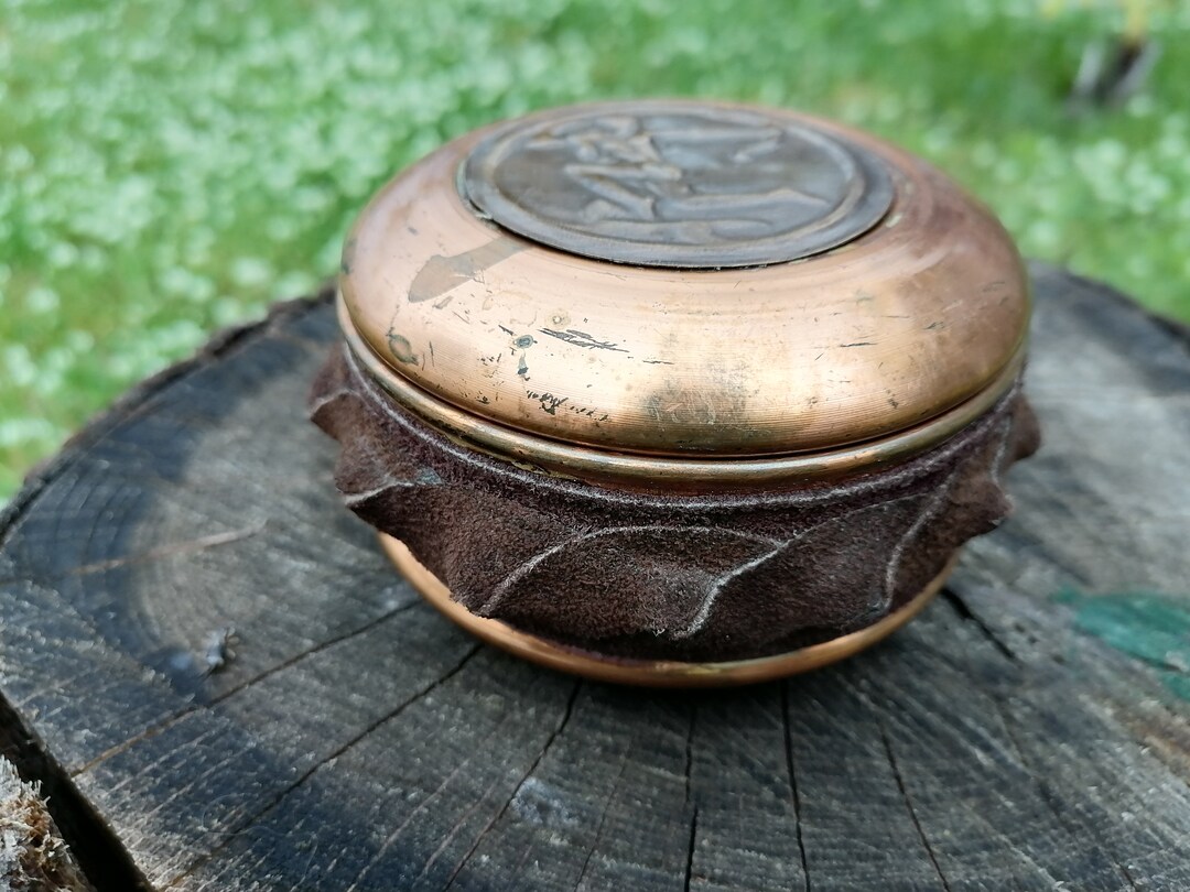 Vintage Copper Box, Jewelry Box, Jewelry Storage, Treasures Box, Copper