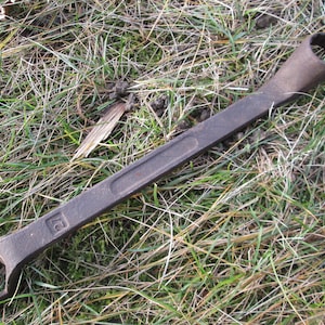 Vintage Wrench, USSR Wrench, Metal Wrench, Large Wrench, Metal Tool, Industrial Decor, Mechanic's Tool, Gift idea, Vintage decor