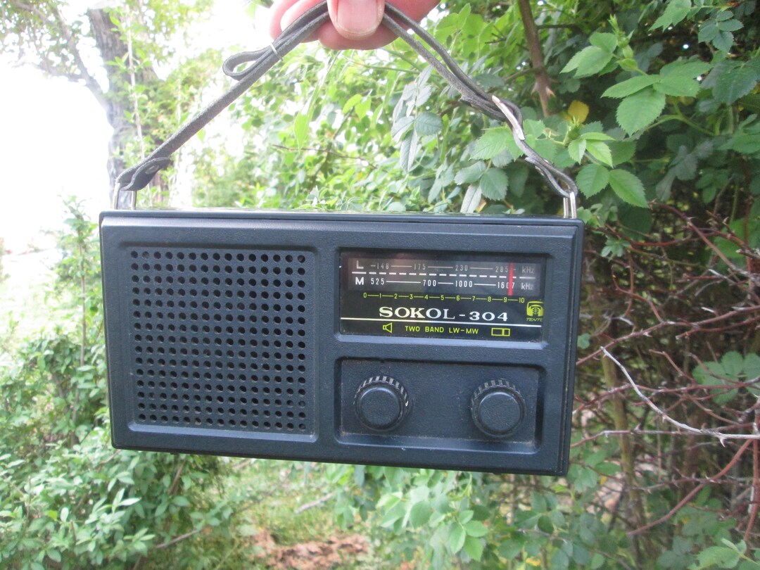 Vintage USSR Radio Sokol, Portable Transistor, Retro Decor - Etsy