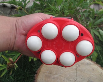 Vintage USSR Ball Massager: Retro Hand Massage Tool