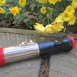 Vintage flashlight, Metal flashlight, Hand flashlight, Old torch, Camping flashlight, Working flashlight, Torch with batteries, Home torch