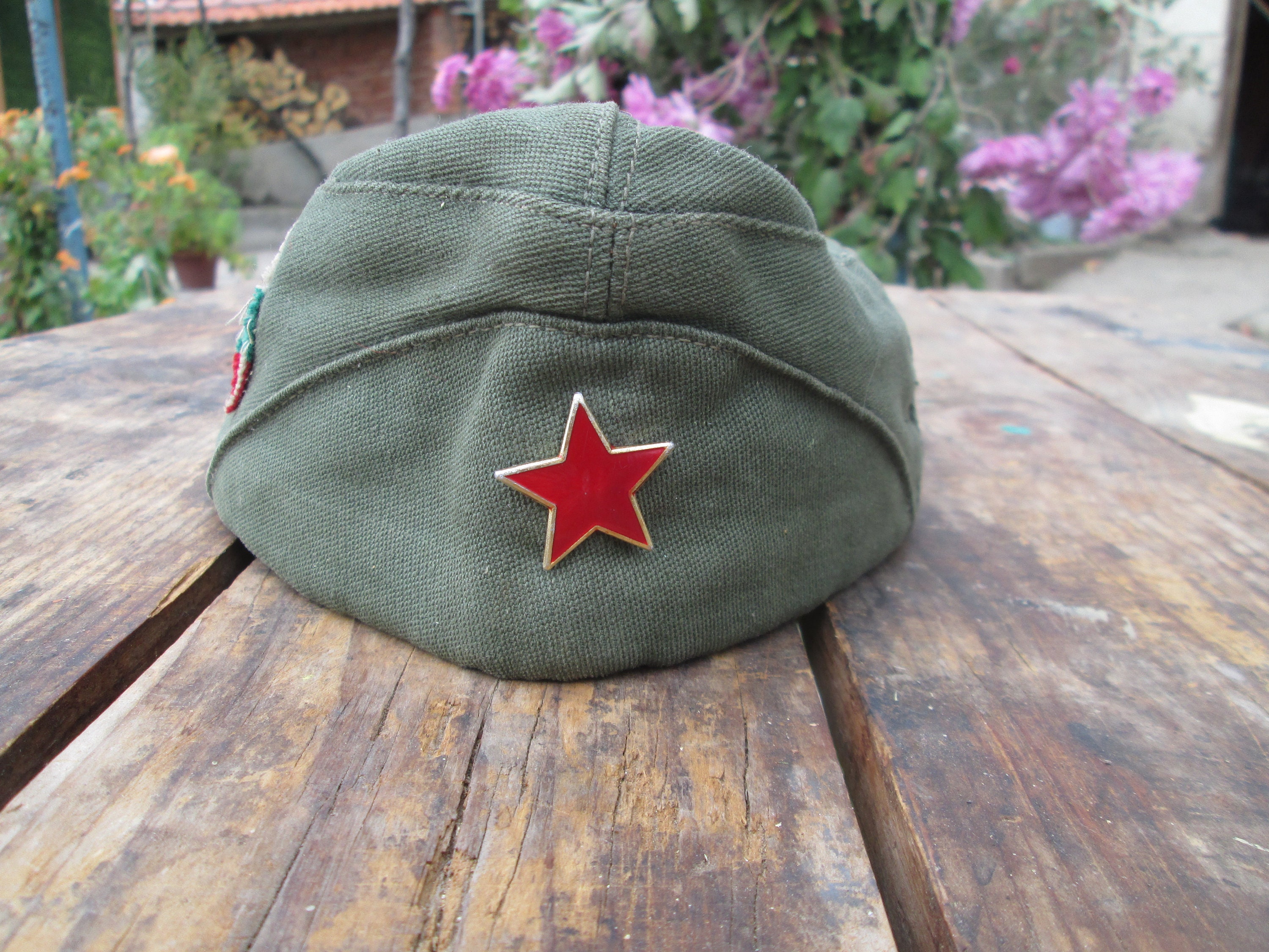 Military Hat Canvas Military Cap 