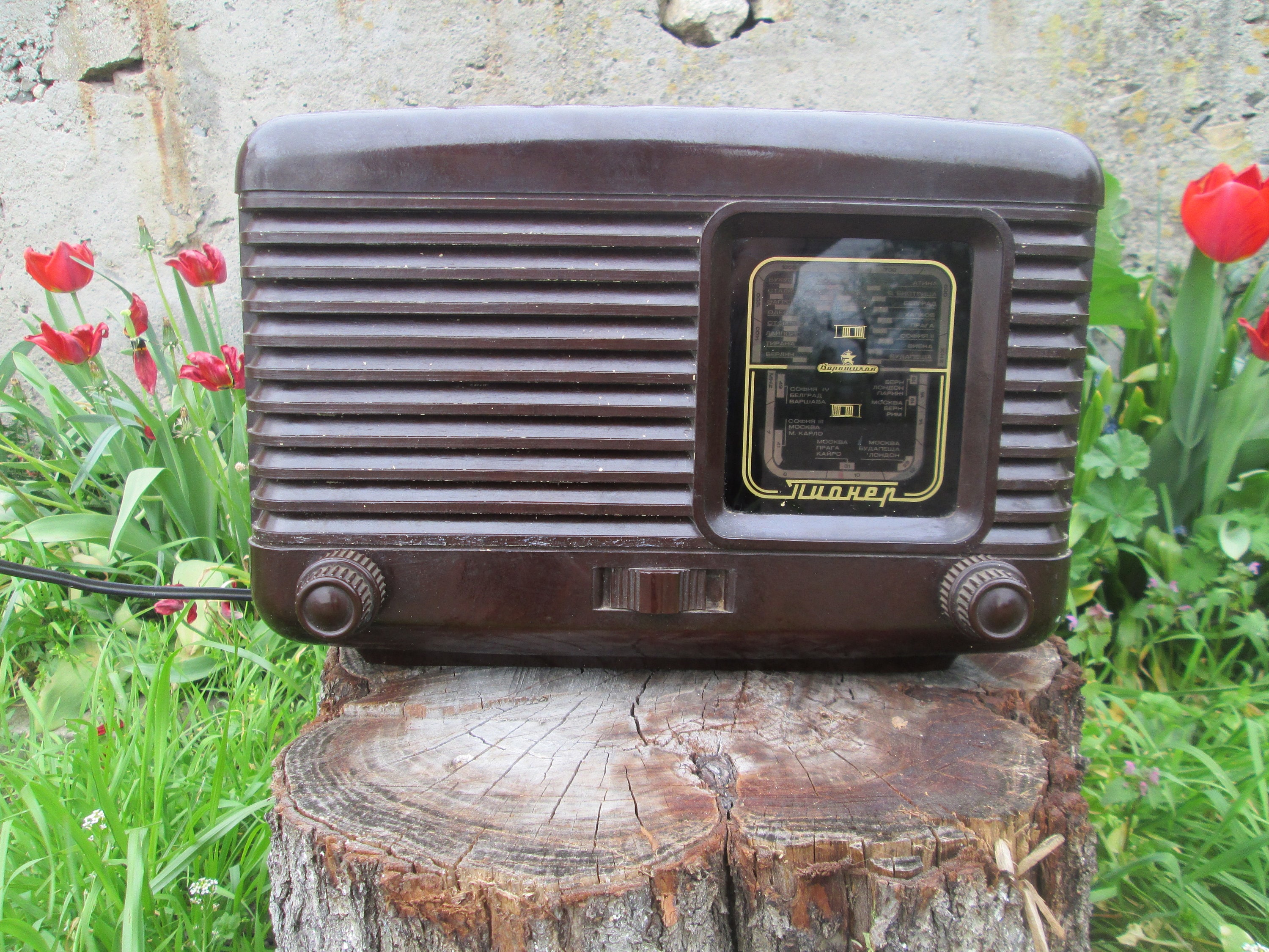 Vintage Radio Bulgarian Radio pioner Voroshilov | Etsy Vintage Radio Bulgarian Radio pioner Voroshilov | Etsy