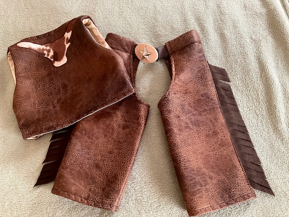 Baby/Toddler.child's Chaps & Vest outfit