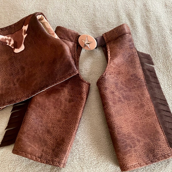 Newborn/Infant/baby/Toddler Chaps & Vest outfit