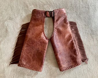 Baby, infant, toddler, child's faux leather Chaps