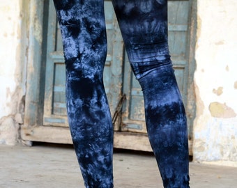 Womens Yoga Pants Festival Leggings Tie Dye Stretch Cotton - Etsy