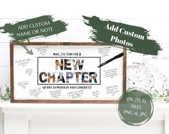 Graduation Card - Custom Graduation Guestbook - College Graduation Party - Highschool Graduation - Graduation Sign - 2025 Grad Gift