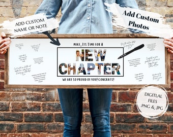 Custom Graduation Guestbook - Graduation Card - College Graduation Party - Highschool Graduation - Graduation Sign - 2025 Grad Gift