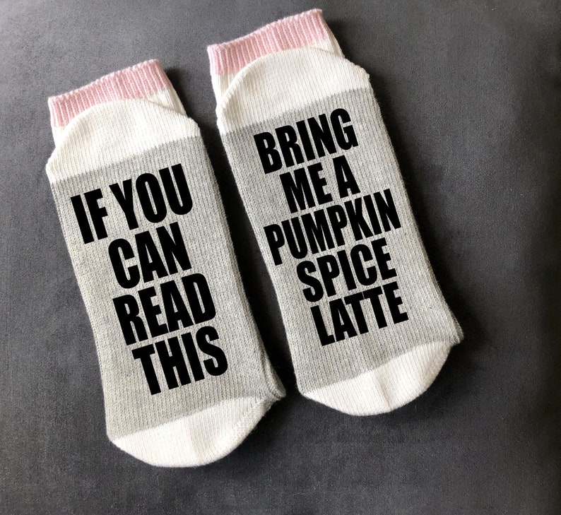 Tea Gift-Tea Socks-If You Can Read This-Gift for Mom-Teacher Gift-Best Friend Gift-Grandma Gift image 6