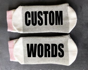 Custom Request-Socks-Custom Socks-If You Can Read This-Gifts-Gifts for His-Birthday Gifts