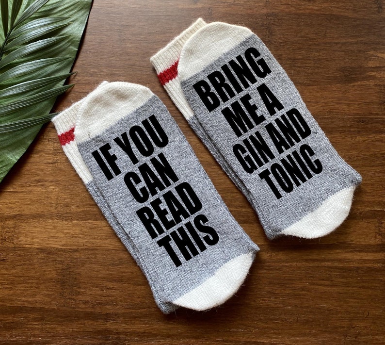 Tequila Socks-Tequila Gift-Tequila Lover-Gifts for Dad-Word Socks-Boyfriend Gift-Alcohol Gift-Husband Gift-Boss Gift image 2