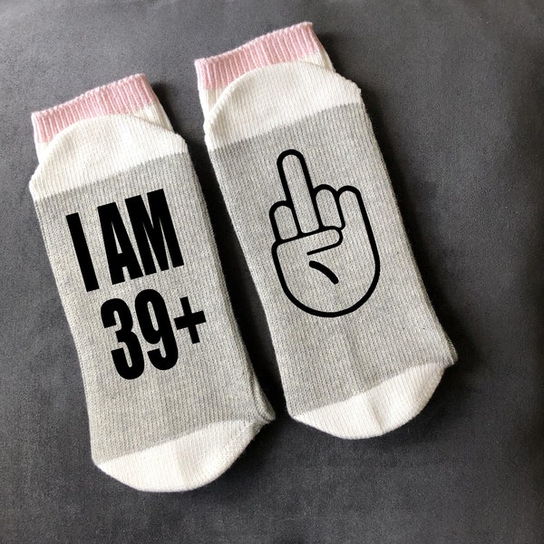 40th Birthday Socks-Forty AF-40th Birthday Gifts-Birthday Gift Ideas-Birthday Gift for Him-40th Gift-Friend Gift-Gift Under 20