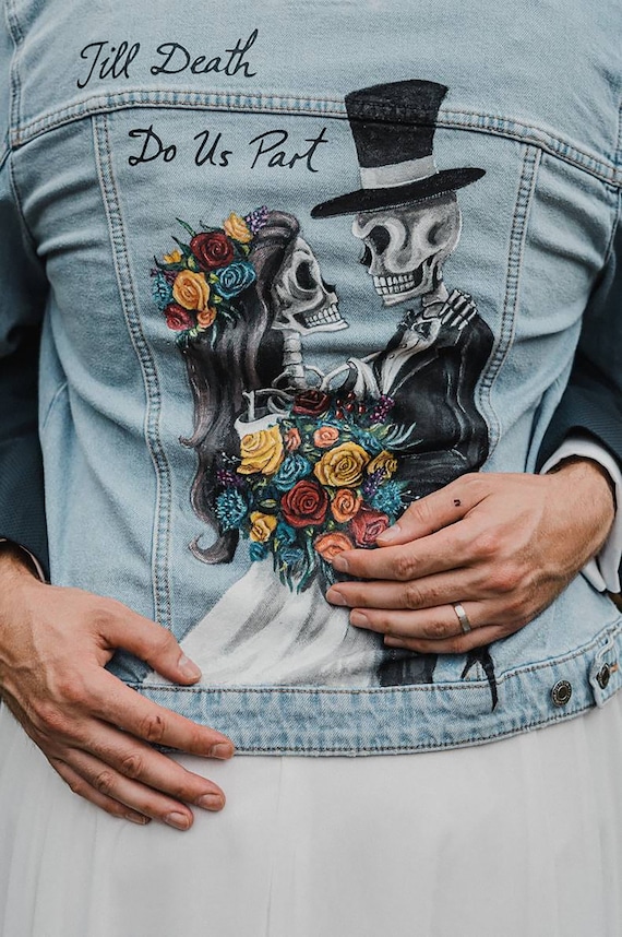 Wedding jeans best sale jacket