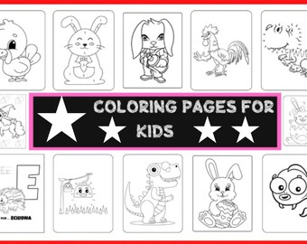 Over 100 Coloring Pages for Children & Toddlers - Download, Printable