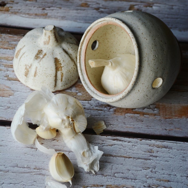 Ceramic Garlic Etsy
