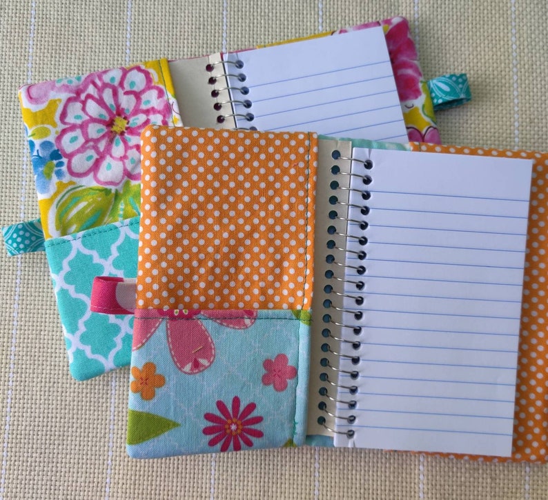 Byannie Pattern Adorable mini Notebook Cover. Kit Etsy